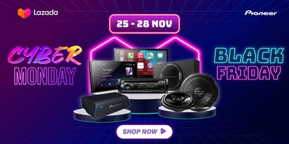 It's Lazada Black Friday X Cyber Monday Sales!