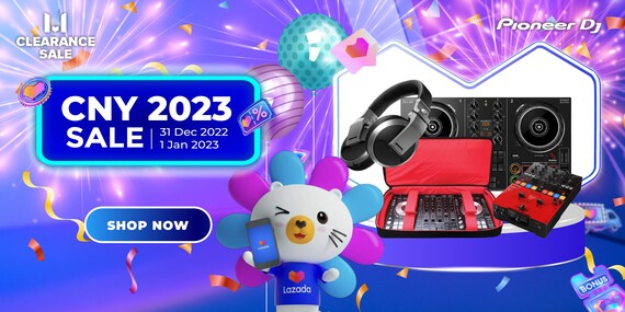 CNY 2023 SALE! Let us celebrate the coming NEW YEAR with Lazada CNY 2023 Sale!