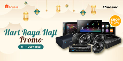 Check out our exclusive deals with Hari Raya Haji on Shopee from 9th - 11th July!