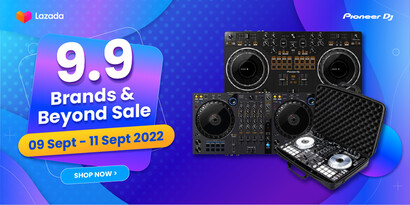 Grab the Pioneer DJ & Car entertainment you’ve been waiting for at the Pioneer x Lazada 9.9 Brands & Beyond Sale.