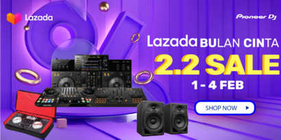 Celebrate 2.2 with Pioneer X Lazada Sale 2023!