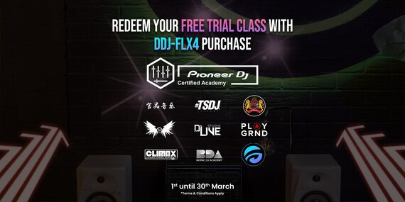 Unleash your potential with the DDJ-FLX4!