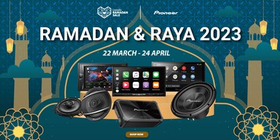 Elevate your music game this Ramadan with Pioneer DJ and Pioneer Car Audio!