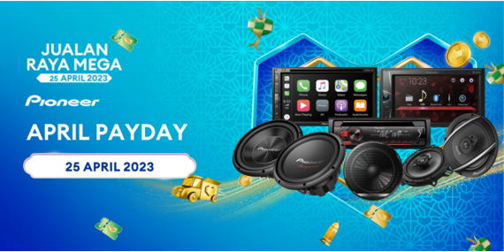 The beat drops on Lazada's Payday Sale!