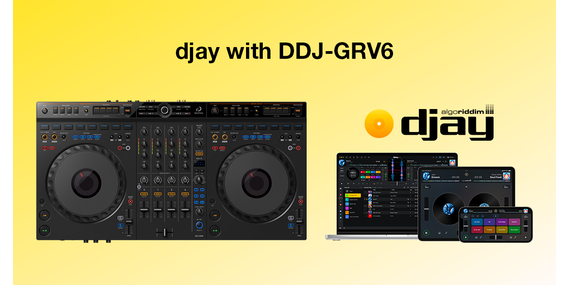 djay with DDJ-GRV6