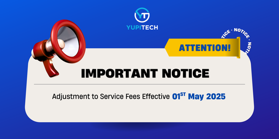 Notice of Service Fee for YUPITERU TECHNOLOGY (M) SDN BHD