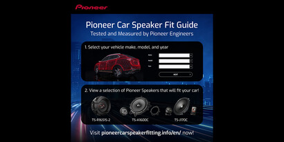 Pioneer's Car Speaker Fitting Guide