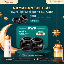 Ramadan Sales: TS-160C + TS-1620F