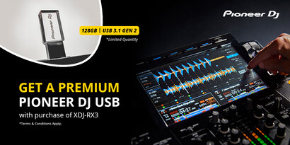 XDJ-RX3 Free Gift Terms & Conditions