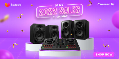Pioneer DJ Lazada Promotion worth up 5% discount!