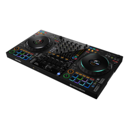 DDJ-FLX10 4-channel DJ performance controller for multiple DJ applications (Black)