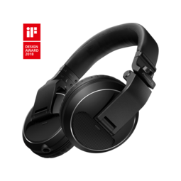 HDJ-X5 Over-Ear DJ Headphones (Black)