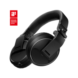 HDJ-X5 Over-Ear DJ Headphones (Black)