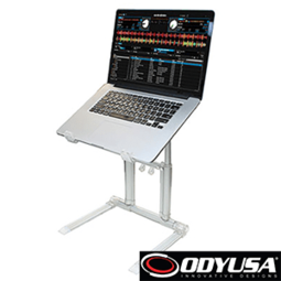 ODYSSEY L Stand Ultra 360 Laptop/Tablet Quick Setup Folding Stand White