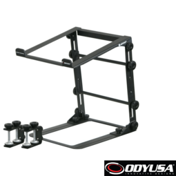 ODYSSEY L Stand Mobile Folding Laptop/Gear Stand with Table/Case Clamps