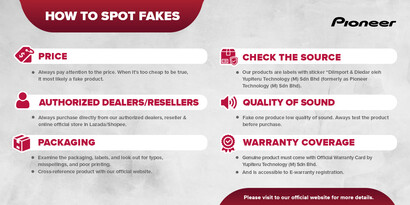 How to spot fake or counterfeit products?