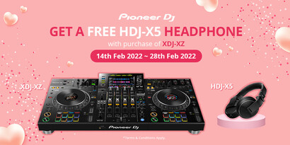 XDJ-XZ Free Gift Terms & Conditions